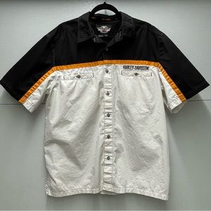 Harley Davidson Button Down Shirt Size XL